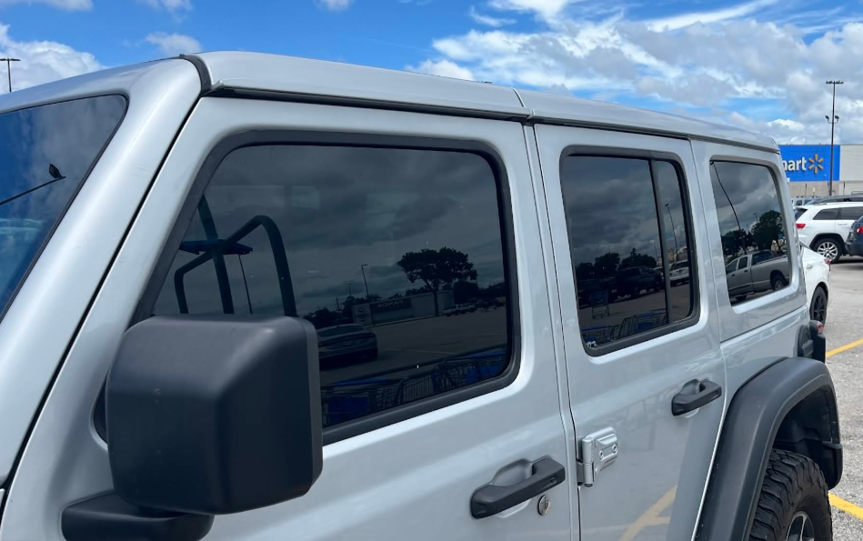 Jeep Wrangler window tint
